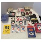 Card collection including 25th anniversary GM