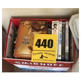 Box of DVDs