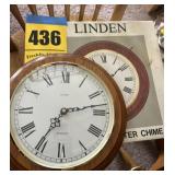Linden Westminster chime clock