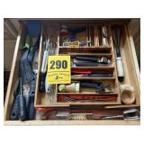 Kitchen drawer, clean out geriatric silverware