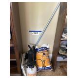 Garage deal, sprayer and water pump water pump