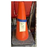 4 orange cones