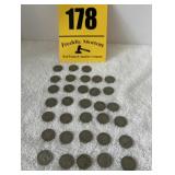 33 buffalo nickels