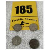 (4) Franklin silver halves 1962 1963 1953 1961
