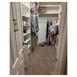 Walk-in closet, clean out
