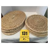 Total of eight placemats