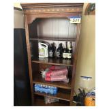 Garage shelf and contents