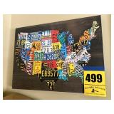 United States picture of car tags