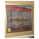 40 x 40 framed picture