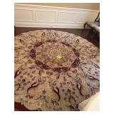 119' across rug with pad