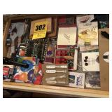 Drawer, clean out, butter, knives, mag,