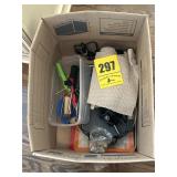 Box lot of miscellaneous items