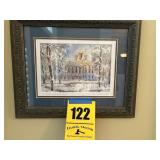 Framed Russian pitcher