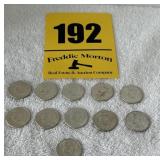 (11) 1964 Morgan silver dollars 90% silver