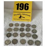 20 silver Washington quarters