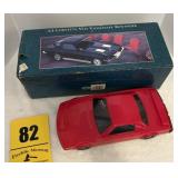 VHS videotape rewinds 1963 Corvette and Pontiac