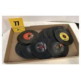 Miscellaneous vinyl 45 records various artist