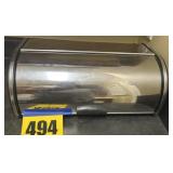 Stainless steel bread box