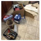Master bathroom, clean out bring your own boxes