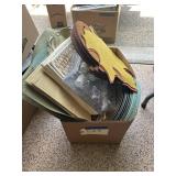 Box lot of placemats