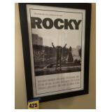 Rocky framed poster