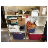 Two shelves full with contents all one money
