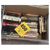 Box of DVDs