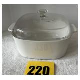 Vintage corning wire with the lid