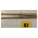 Louisville slugger collector, baseball bats,