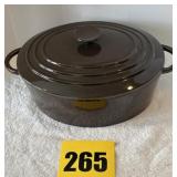 Le Cruset #31  made in France enamel over