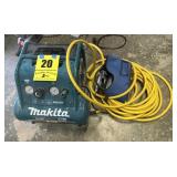 Makita quiet series 60 DB air compressor with air