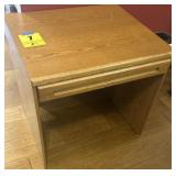 Small desk will slide out drawer