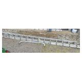 24 Warner extension ladder with stabilizer