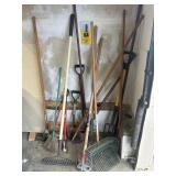 Garden tools, hand, tools, shovels, miscellaneous