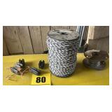 Electric fence wire insulators