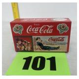 1982 Coca-Cola Metal matchbox cover