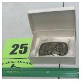John Deere belt buckle