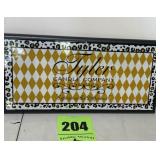 Advertising Tyler candle company sign