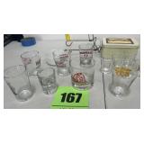 Miscellaneous glassware and jam cake 10
