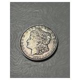 1921 Morgan silver dollar
