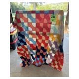 Bow tie quilt top 72ï¿½ x 82ï¿½