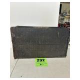 Primitive wooden box