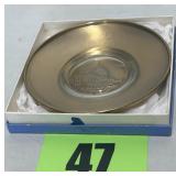 White House collector plate 6 inch circle