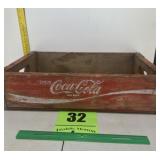 Wooden Coca-Cola crate