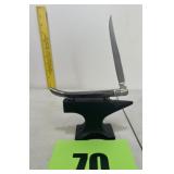 Rough Ryder one Blade knife anvil does not convey