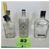 Liquor bottles