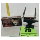 Roughrider Desert Fox to Blade anvil is for