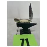 Rough Ryder one Blade Lock Blade anvil is