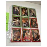 WCW pro wrestling trading cards