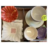 (4) Boxes Assorted Dishes